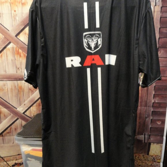 Dodge Ram Domestic,not domesticated Jersey~Ford on Sleeve?~EUC~Dodge Tru… - Picture 2 of 4